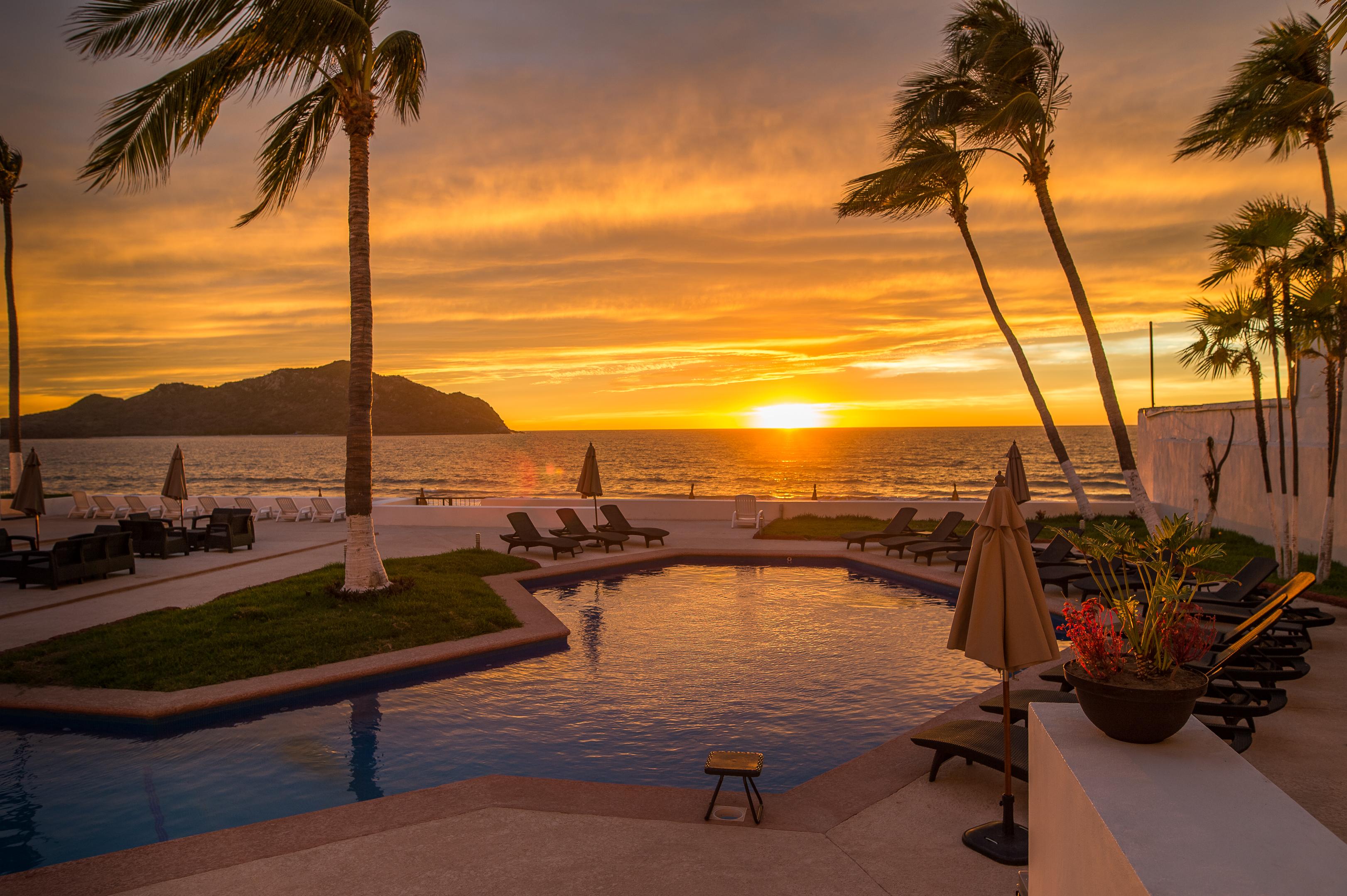 Ocean View Beach Hotel Mazatlán Exteriör bild