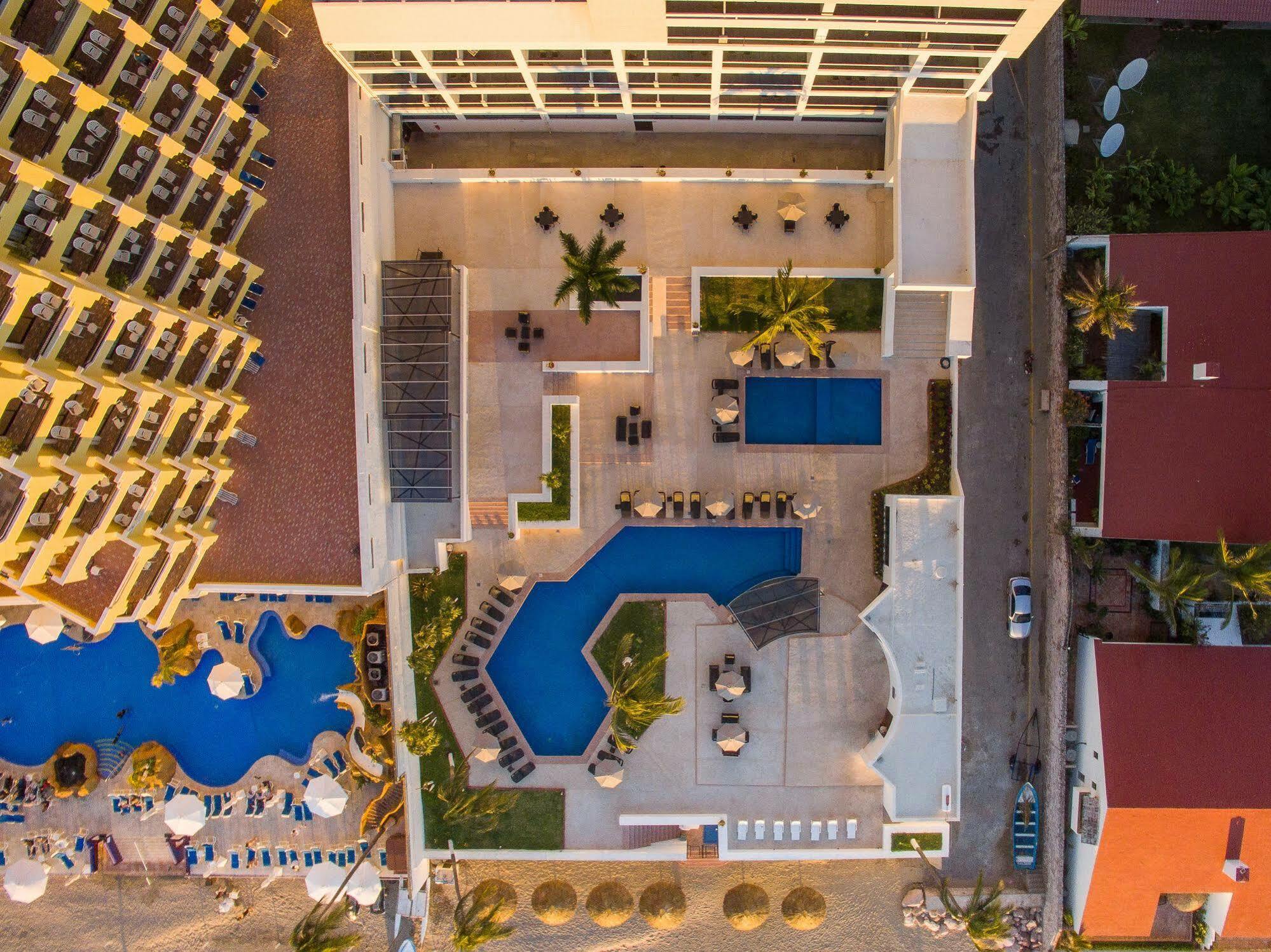 Ocean View Beach Hotel Mazatlán Exteriör bild